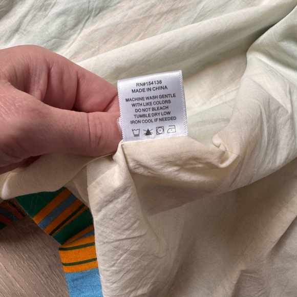 Staud Striped Maxi Dress with Slit - Picture 12 of 13